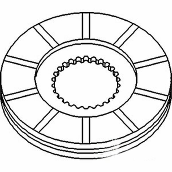 Aftermarket Brake Disc for White/Oliver Tractor 66 660 Super 55 Super 66 2-44 70277353